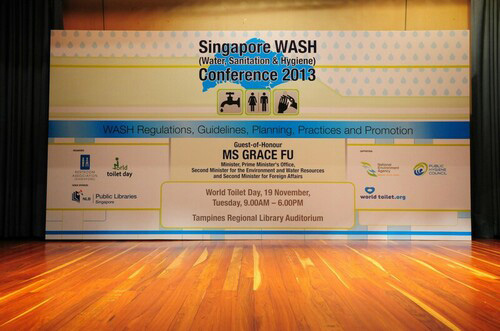 2013 Singapore WASH (Water, Sanitation & Hygiene) Conference