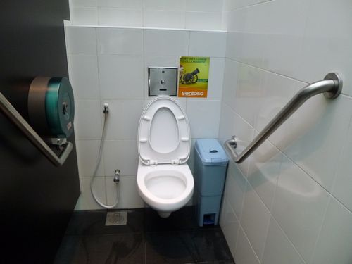 5-Star Toilet - Sentosa Imbiah Lookout 