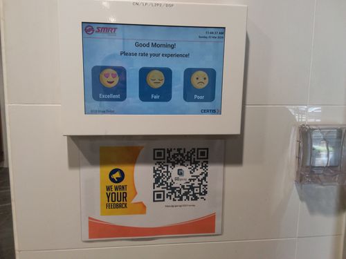 5-Star Toilet - Bukit Gombak MRT Station (NS3)