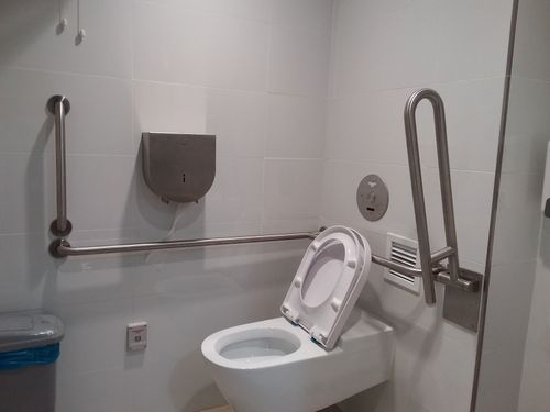 5-Star Toilet - Raffles Place MRT Station
